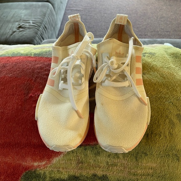 Adidas pink and white sneakers - Picture 2 of 3